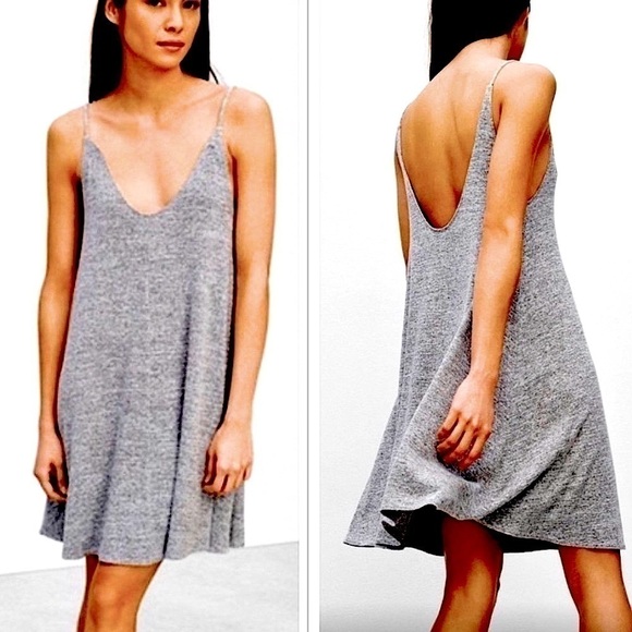 WILFRED *Dark Grey Rafaeli Soft swing dress. - Picture 2 of 11